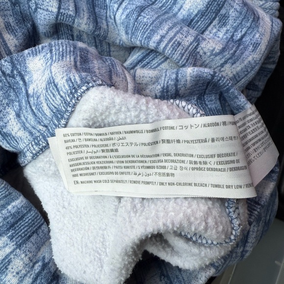 Abercrombie Kids Rustic Blue Warm Long Sleeve Sweatshirt Hoodie Pullover - Picture 9 of 9